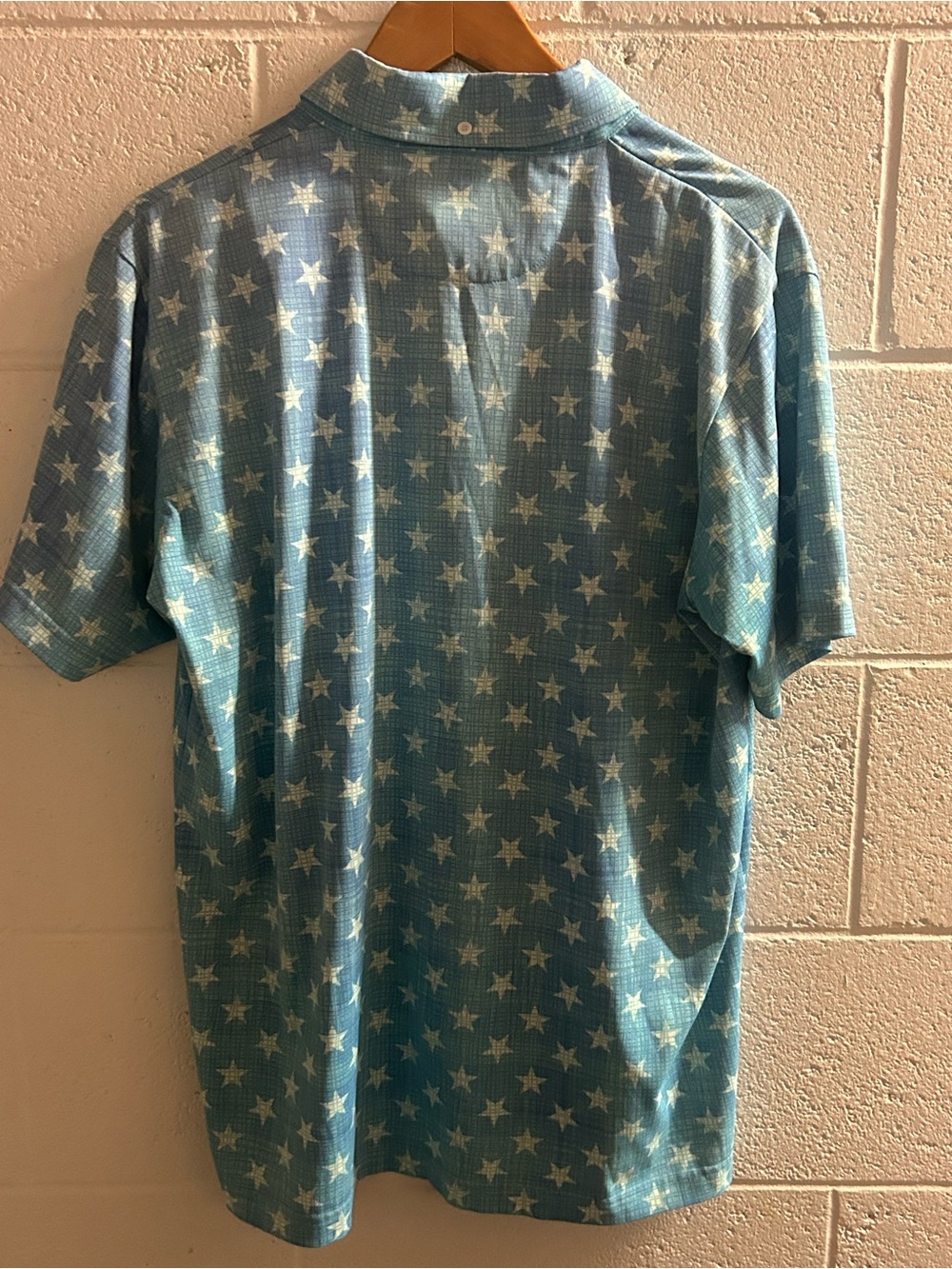 Ten-O-Four Japan Star Pattern Golf Polo Shirt
